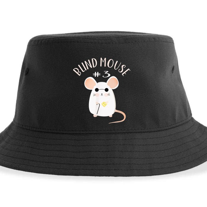 Three Blind Mice Matching Halloween Group Costume Mouse #3 Sustainable Bucket Hat