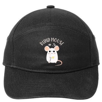 Three Blind Mice Matching Halloween Group Costume Mouse #3 7-Panel Snapback Hat