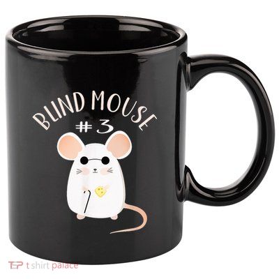 Three Blind Mice Matching Halloween Group Costume Mouse #3 11oz C Handle Ceramic Mug