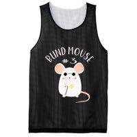 Three Blind Mice Matching Halloween Group Costume Mouse #3 Mesh Reversible Basketball Jersey Tank