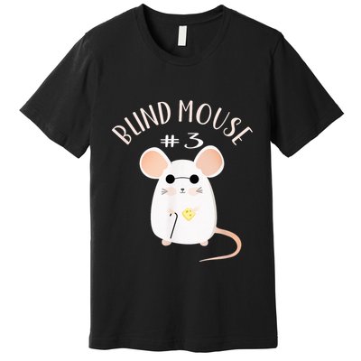 Three Blind Mice Matching Halloween Group Costume Mouse #3 Premium T-Shirt