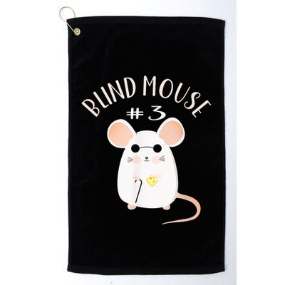Three Blind Mice Matching Halloween Group Costume Mouse #3 Golf Towel