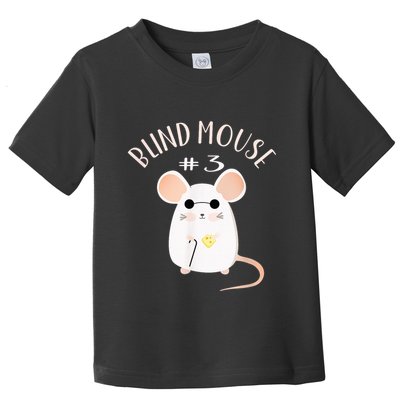 Three Blind Mice Matching Halloween Group Costume Mouse #3 Toddler T-Shirt