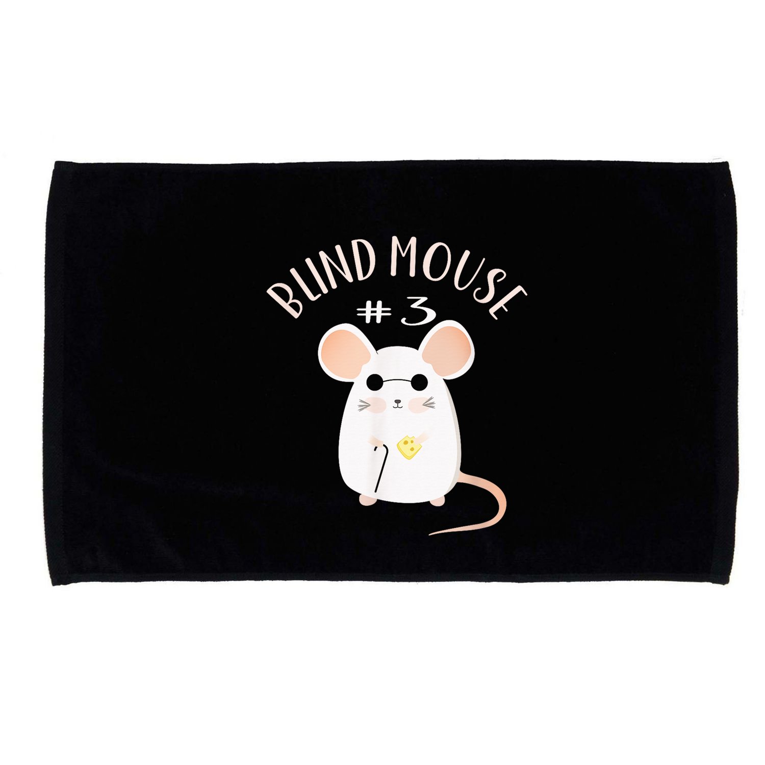 Three Blind Mice Matching Halloween Group Costume Mouse #3 Microfiber Hand Towel
