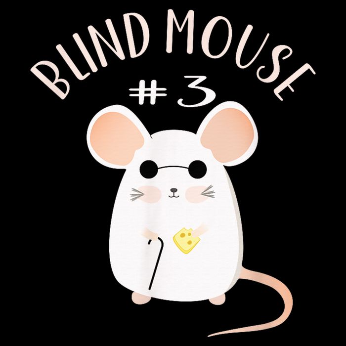Three Blind Mice Matching Halloween Group Costume Mouse #3 Visor