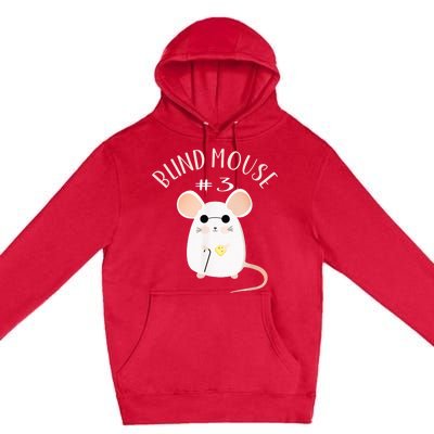 Three Blind Mice Matching Halloween Group Costume Mouse #3 Premium Pullover Hoodie