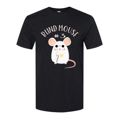 Three Blind Mice Matching Halloween Group Costume Mouse #3 Softstyle CVC T-Shirt