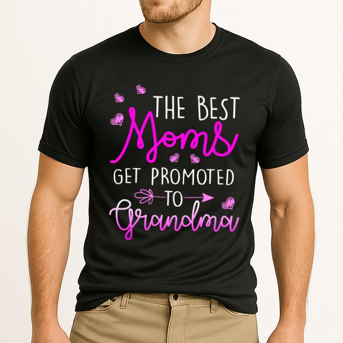 The Best Moms Get Promoted To Grandma Cooling Performance Crew T-Shirt