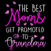 The Best Moms Get Promoted To Grandma Zip Tote Bag