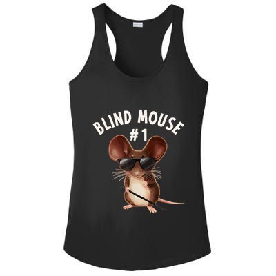 Three Blind Mice Matching Halloween Group Costume Mouse 1 Ladies PosiCharge Competitor Racerback Tank