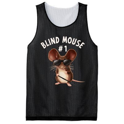 Three Blind Mice Matching Halloween Group Costume Mouse 1 Mesh Reversible Basketball Jersey Tank