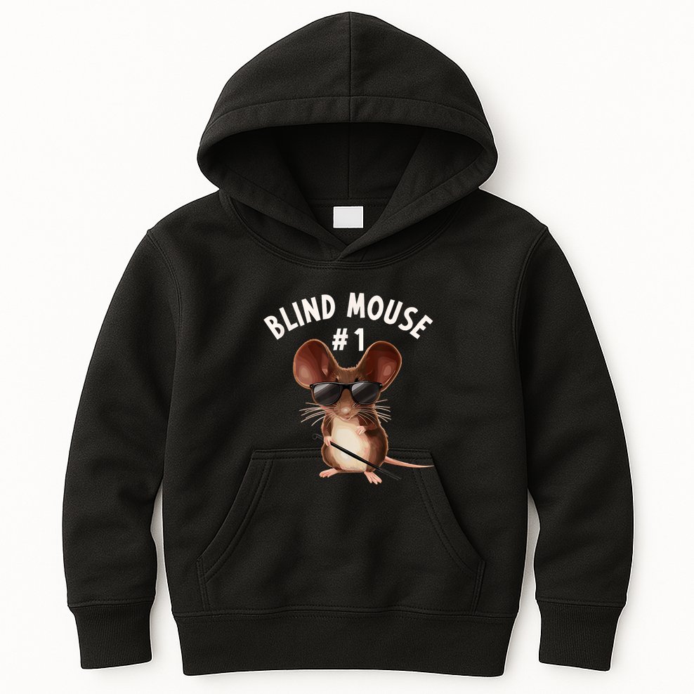 Three Blind Mice Matching Halloween Group Costume Mouse 1 Kids Hoodie