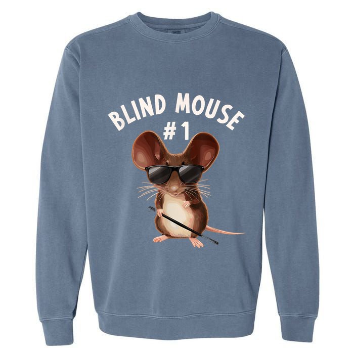 Three Blind Mice Matching Halloween Group Costume Mouse 1 Garment-Dyed Sweatshirt