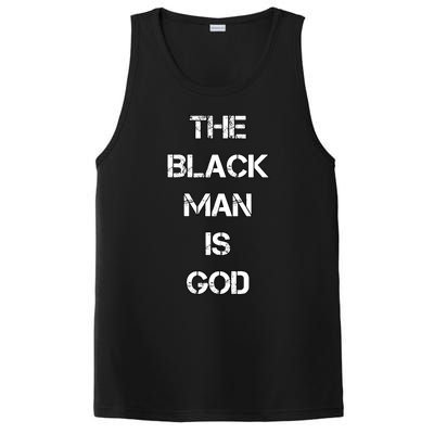 The Black Man Is God Nge Gods And Earths 5 Percent Great Gift PosiCharge Competitor Tank