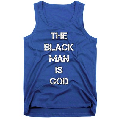 The Black Man Is God Nge Gods And Earths 5 Percent Great Gift Tank Top