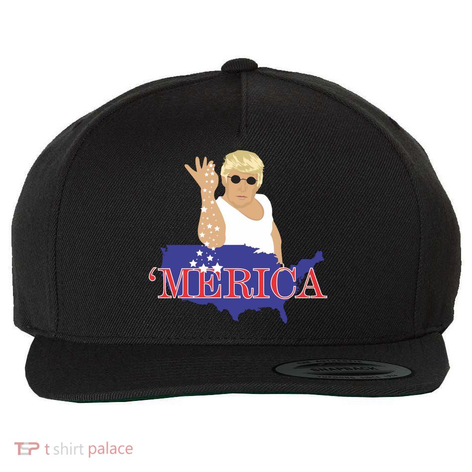 Trump Bae Merica Gift Wool Snapback Cap