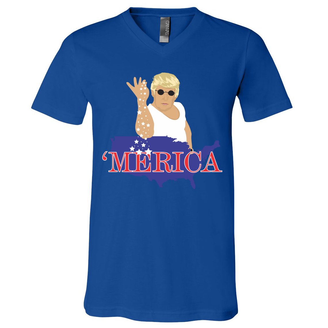 Trump Bae Merica Gift V-Neck T-Shirt