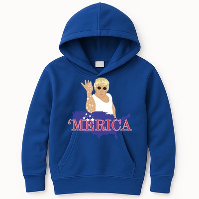 Trump Bae Merica Gift Kids Hoodie