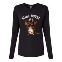 Three Blind Mice Matching Halloween Group Costume Mouse 1 Womens Cotton Relaxed Long Sleeve T-Shirt