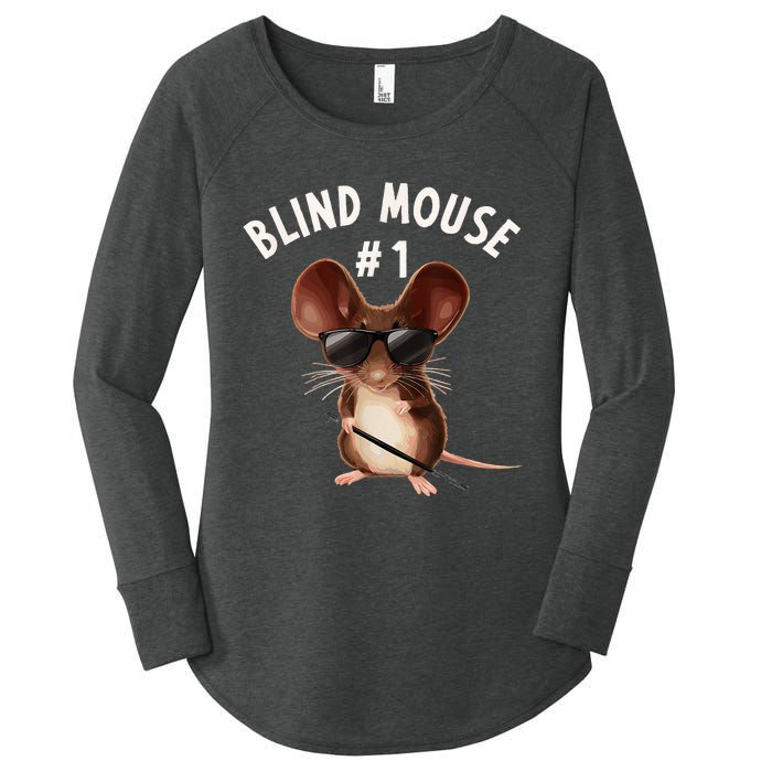 Three Blind Mice Matching Halloween Group Costume Mouse 1 Women's Perfect Tri Tunic Long Sleeve Shirt