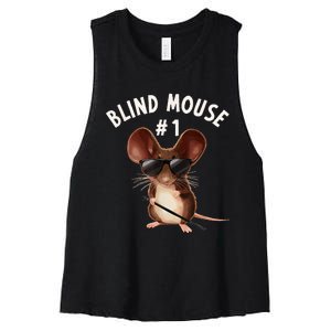 Three Blind Mice Matching Halloween Group Costume Mouse 1 Women's Racerback Cropped Tank