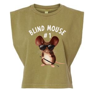 Three Blind Mice Matching Halloween Group Costume Mouse 1 Garment-Dyed Women's Muscle Tee