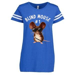 Three Blind Mice Matching Halloween Group Costume Mouse 1 Enza Ladies Jersey Football T-Shirt