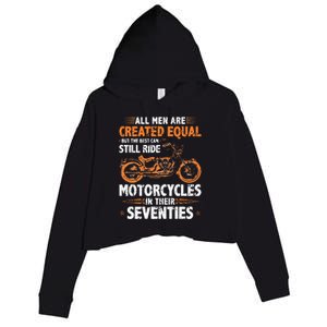 The Best Men Can Still Ride Motorcycles In Their 70s Biker Crop Fleece Hoodie