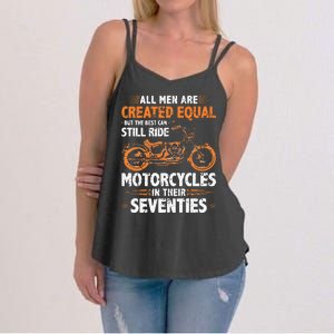 The Best Men Can Still Ride Motorcycles In Their 70s Biker Women's Strappy Tank