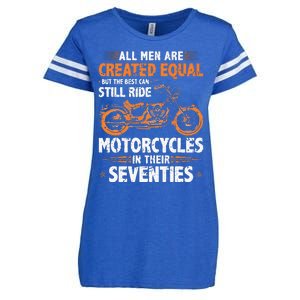 The Best Men Can Still Ride Motorcycles In Their 70s Biker Enza Ladies Jersey Football T-Shirt