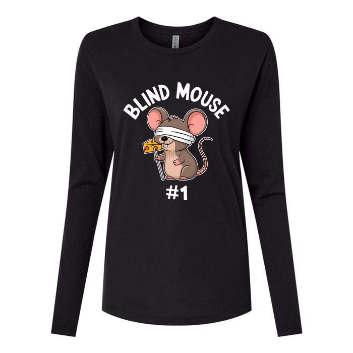 Three Blind Mice Costume Mouse 1 Matching Group Womens Cotton Relaxed Long Sleeve T-Shirt