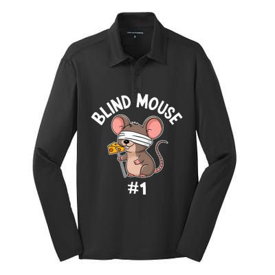 Three Blind Mice Costume Mouse 1 Matching Group Silk Touch Performance Long Sleeve Polo