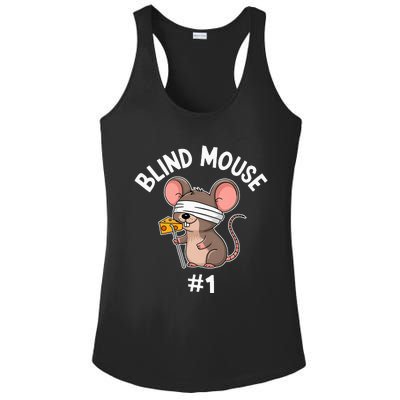 Three Blind Mice Costume Mouse 1 Matching Group Ladies PosiCharge Competitor Racerback Tank