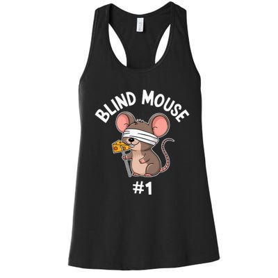 Three Blind Mice Costume Mouse 1 Matching Group Women's Racerback Tank