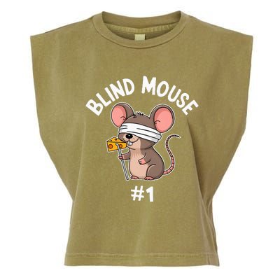 Three Blind Mice Costume Mouse 1 Matching Group Garment-Dyed Women's Muscle Tee