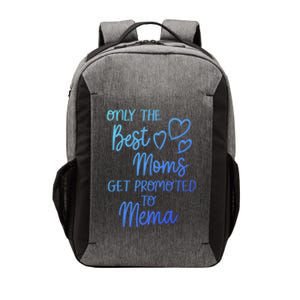 The Best Moms Get Promoted To Mema For Special Grandma Cute Gift Vector Backpack