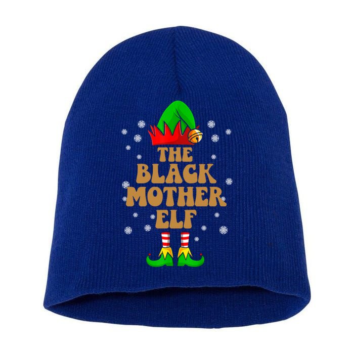 The Black Mother Elf African American Christmas Costumes Gift Short Acrylic Beanie