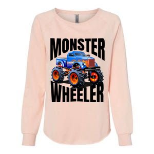 The Best Monster Trucks Rule Funny Gift On The Planet Cool Gift Womens California Wash Sweatshirt