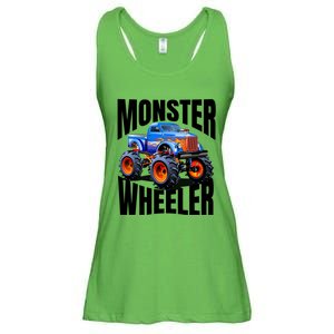 The Best Monster Trucks Rule Funny Gift On The Planet Cool Gift Ladies Essential Flowy Tank