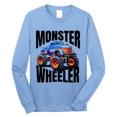 The Best Monster Trucks Rule Funny Gift On The Planet Cool Gift Long Sleeve Shirt