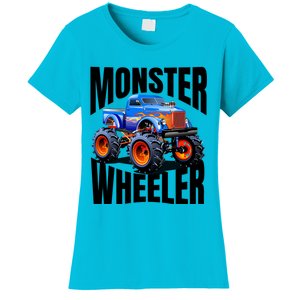 The Best Monster Trucks Rule Funny Gift On The Planet Cool Gift Women's T-Shirt