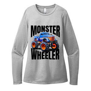 The Best Monster Trucks Rule Funny Gift On The Planet Cool Gift Womens CVC Long Sleeve Shirt