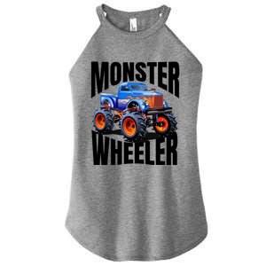 The Best Monster Trucks Rule Funny Gift On The Planet Cool Gift Women's Perfect Tri Rocker Tank