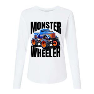 The Best Monster Trucks Rule Funny Gift On The Planet Cool Gift Womens Cotton Relaxed Long Sleeve T-Shirt