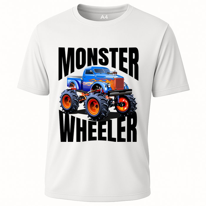 The Best Monster Trucks Rule Funny Gift On The Planet Cool Gift Cooling Performance Crew T-Shirt