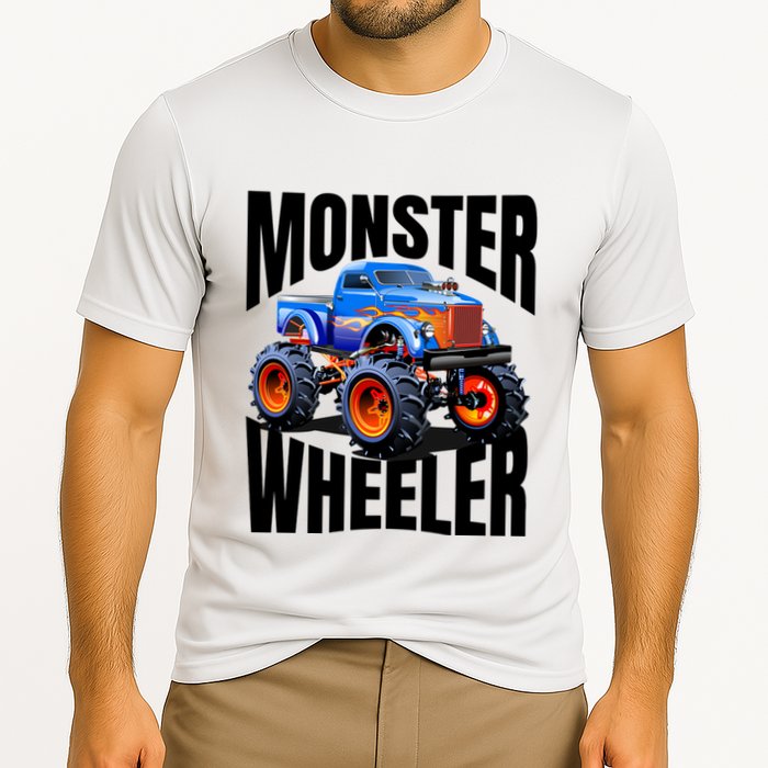 The Best Monster Trucks Rule Funny Gift On The Planet Cool Gift Cooling Performance Crew T-Shirt