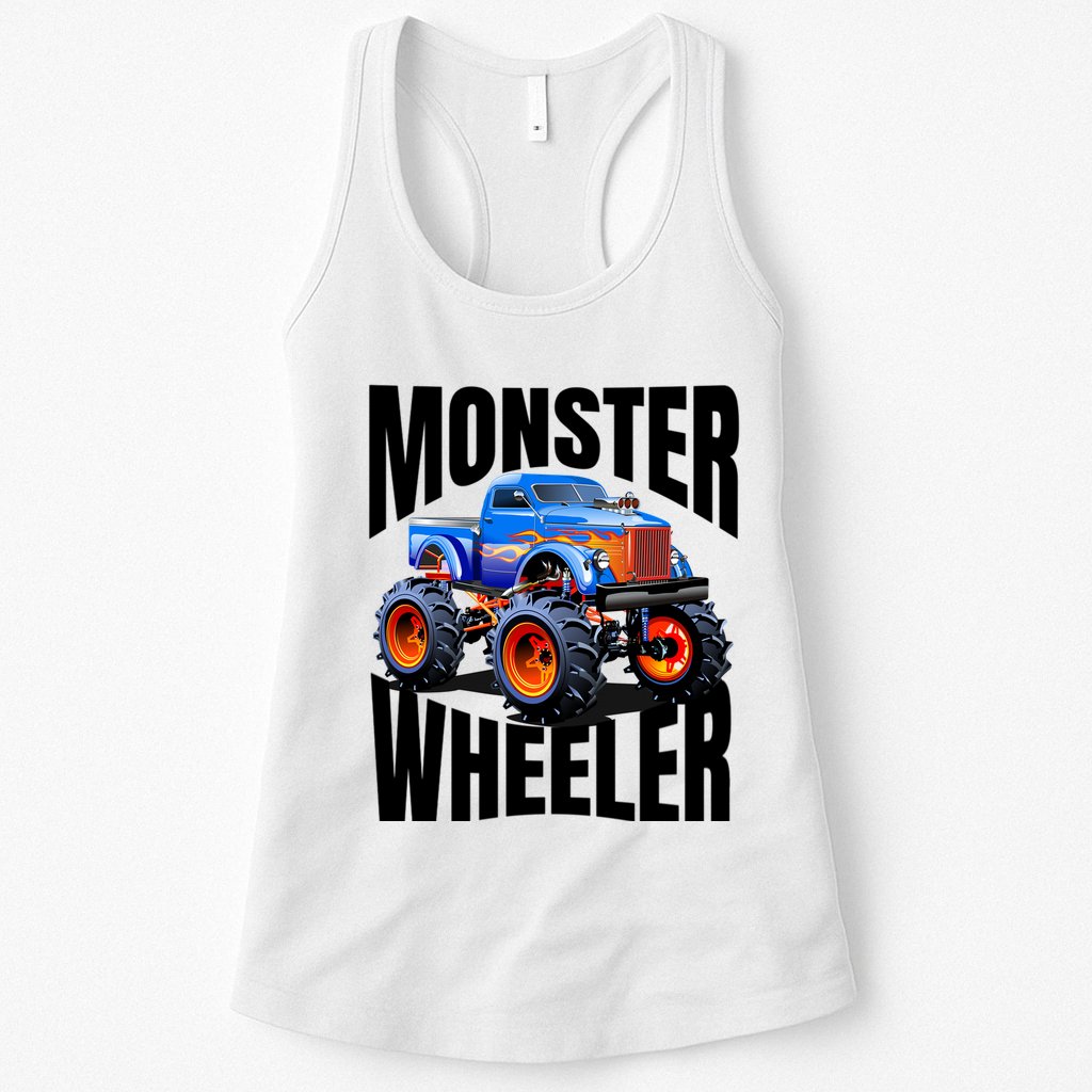 The Best Monster Trucks Rule Funny Gift On The Planet Cool Gift Womens Tank Top