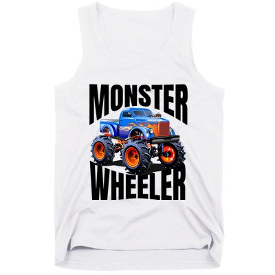 The Best Monster Trucks Rule Funny Gift On The Planet Cool Gift Tank Top
