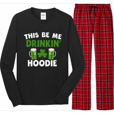 This Be Me Drinkin St Patricks Day Irish Drinking Team Long Sleeve Pajama Set