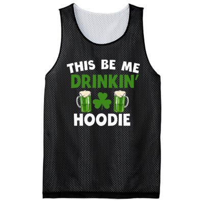 This Be Me Drinkin St Patricks Day Irish Drinking Team Mesh Reversible Basketball Jersey Tank